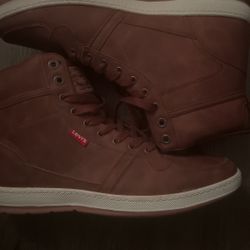 LEVI STRAUSS HIGHTOP BROWN WAX FASHION MENS