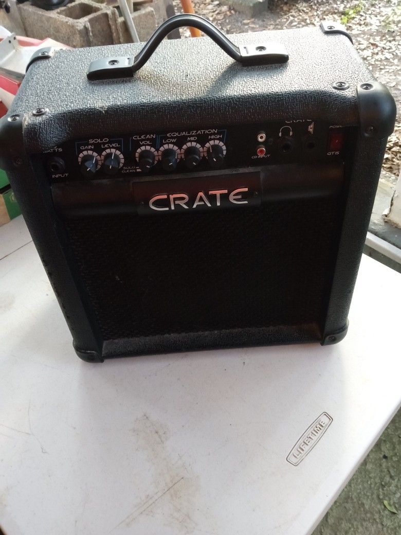 GUITAR AMPLIFIER CRATE GT-15