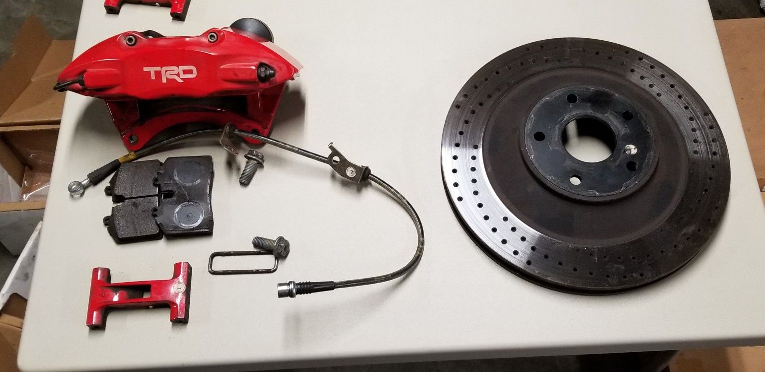 Scion tC TRD Big Brake Kit BBK 13" rotor! JDM xB xA Lexus StopTech for
