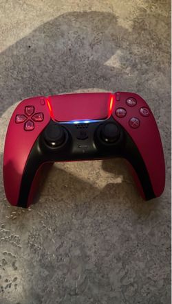 2 Red ps5 controllers