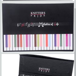 Knitter's Pride Melodies of Life "Zing" Interchangeable Needle Set-9 Pairs / 4 Cords/Accessories - Multi