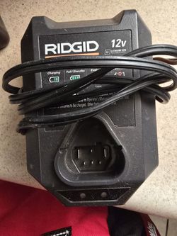 Rigid Drill Charger 12v
