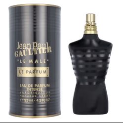 Le Male Le Parfum by Jean Paul Gaultier for Men 4.2 oz Eau de Parfum Intense Spray