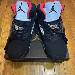 Air Jordan 5 Retro Supreme Black 
