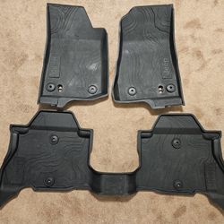 OEM Jeep Wrangler All Weather Floor Mats
