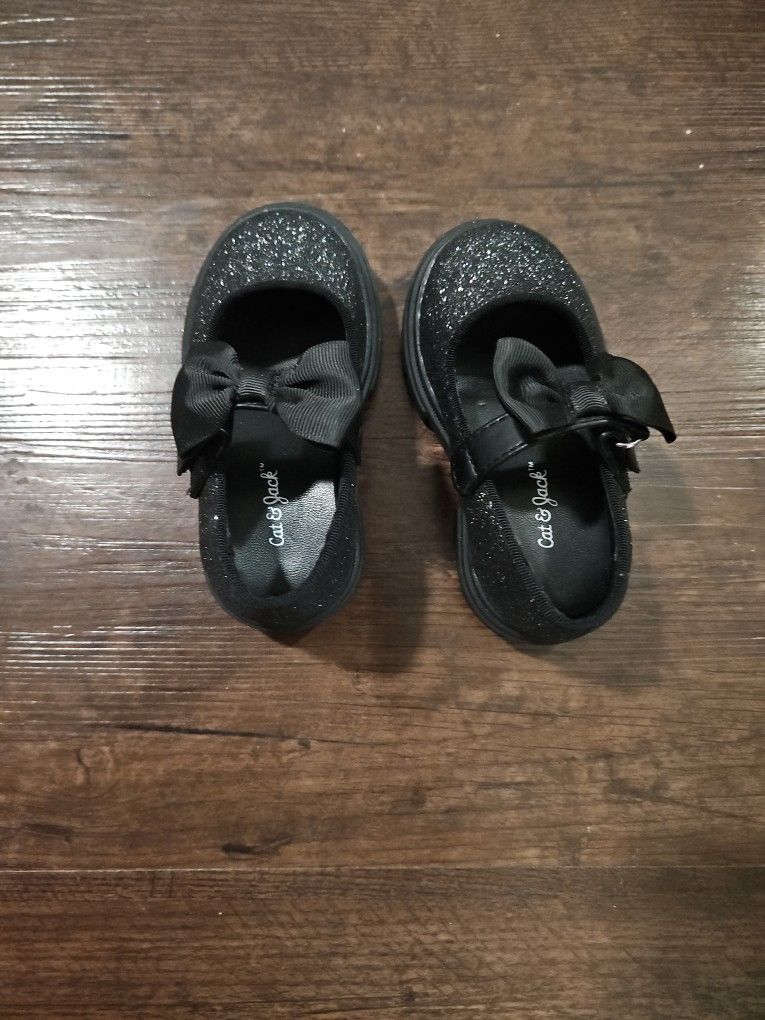 Toddler Black Dress Shoes