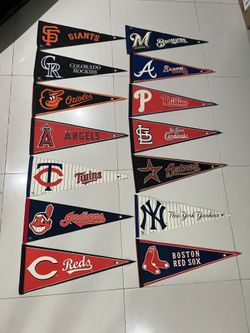 Baseball Team Flags