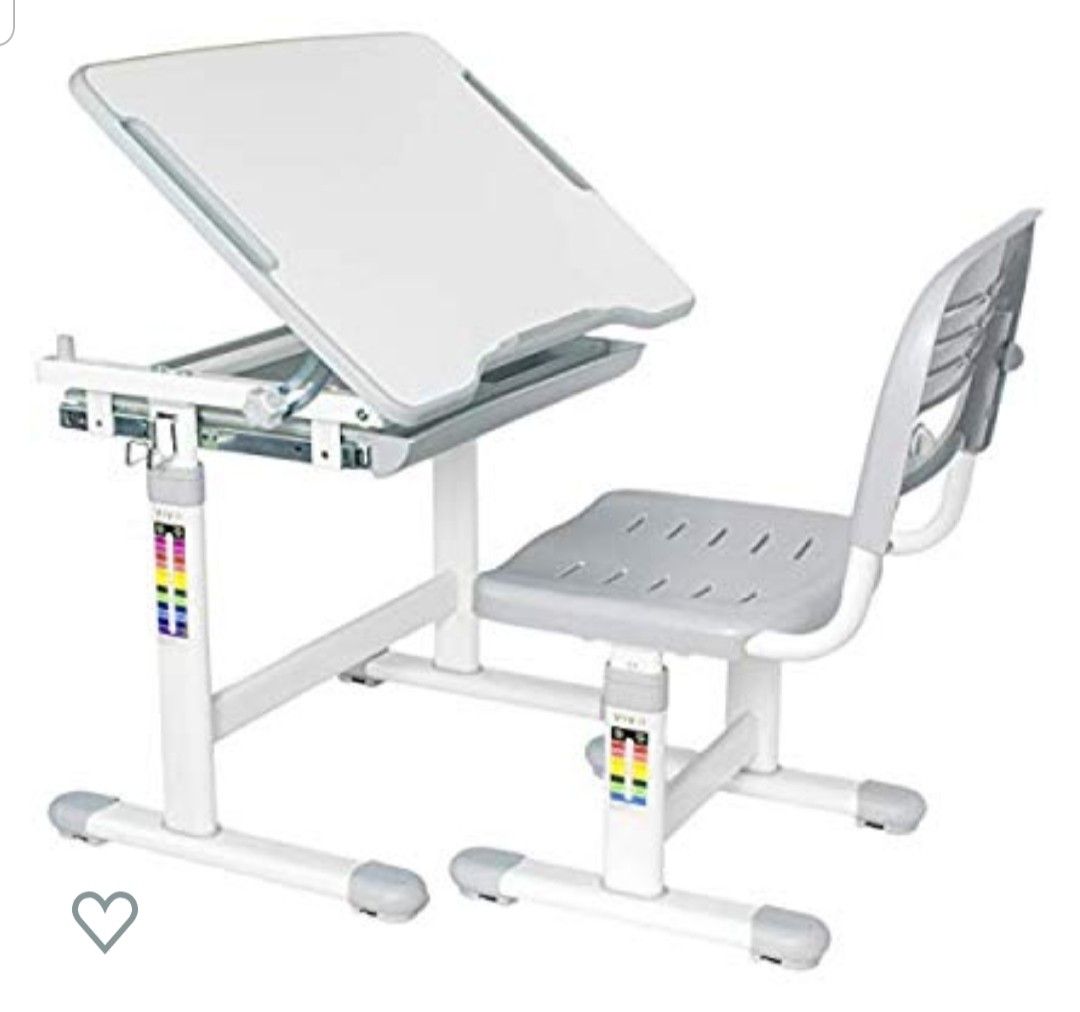 ADJUSTABLE childrens desk/ work station