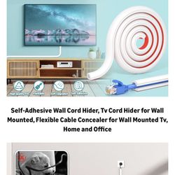 157 Inch Self-Adhesive TV Cable Hider