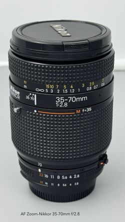 NIKON AF Zoom-Nikkor 35-70mm f/2.8 Lens