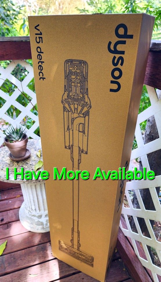 🔥Dyson V15 Detect Pro
🔥Brand New Sealed
🔥$495 Firm On Price, Firm, Firm, Firm, Firm