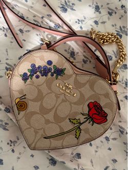 Coach Heart Purse