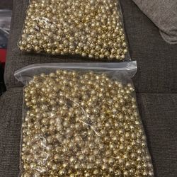 Gold Beaded Rope Garland