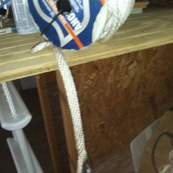 100 ft anchor rope with hook 