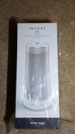 Harman Kardon Invoke voice activated speaker Cortana Microsoft