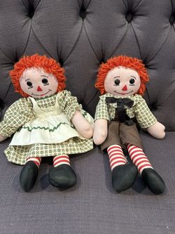 Raggedy Ann And Andy Dolls