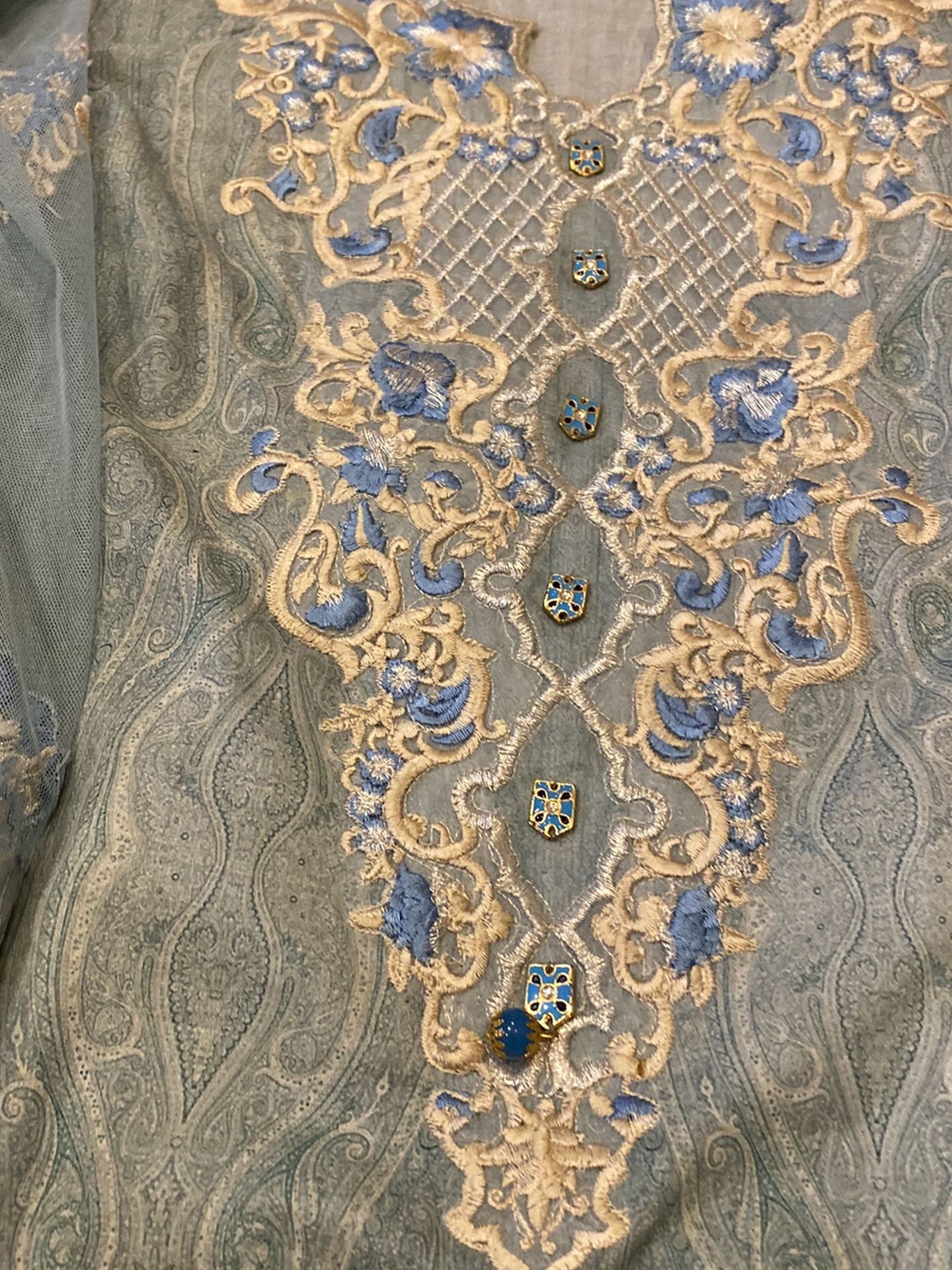 Three Piece Formal Lawn Dress Good For Party Wear