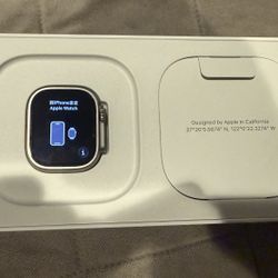 Apple Watch Ultra 2 49mm Titanium With Brand New Trail Loop