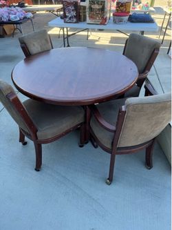 Kitchen table with chairs