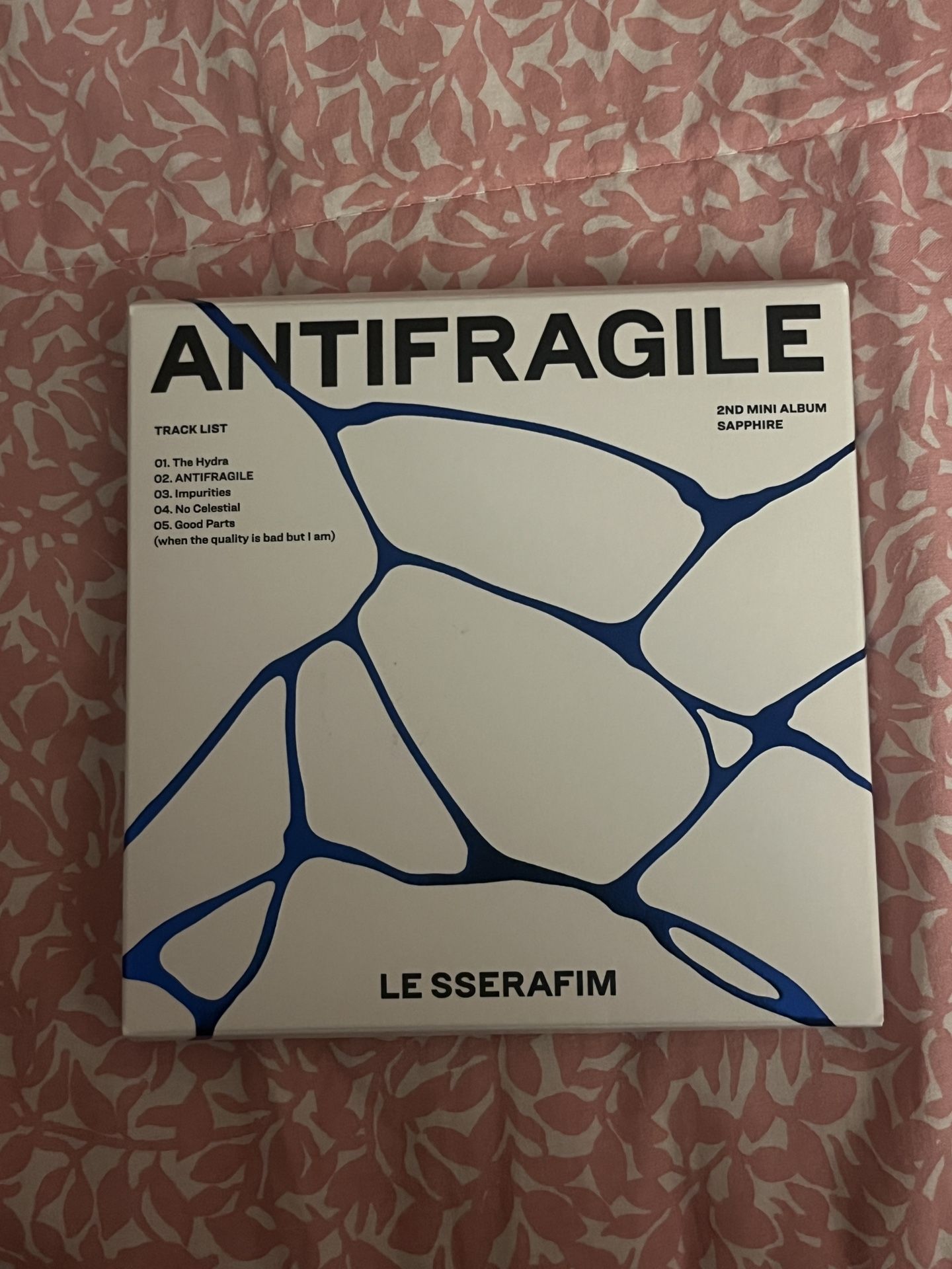 anti-fragile 2nd Mini Album sapphire