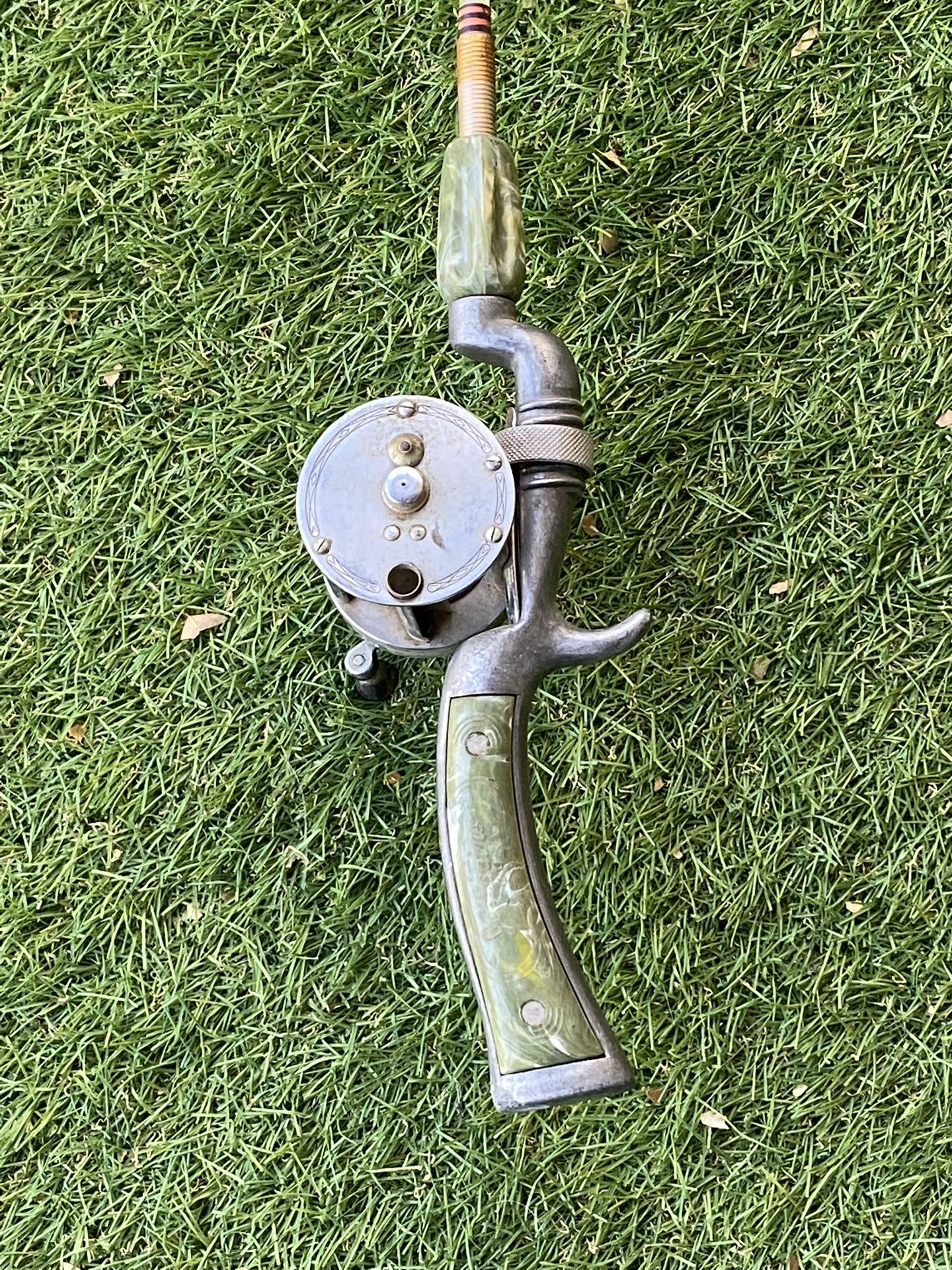 Vintage JC Higgins Pistol Grip Handle Fishing Rod