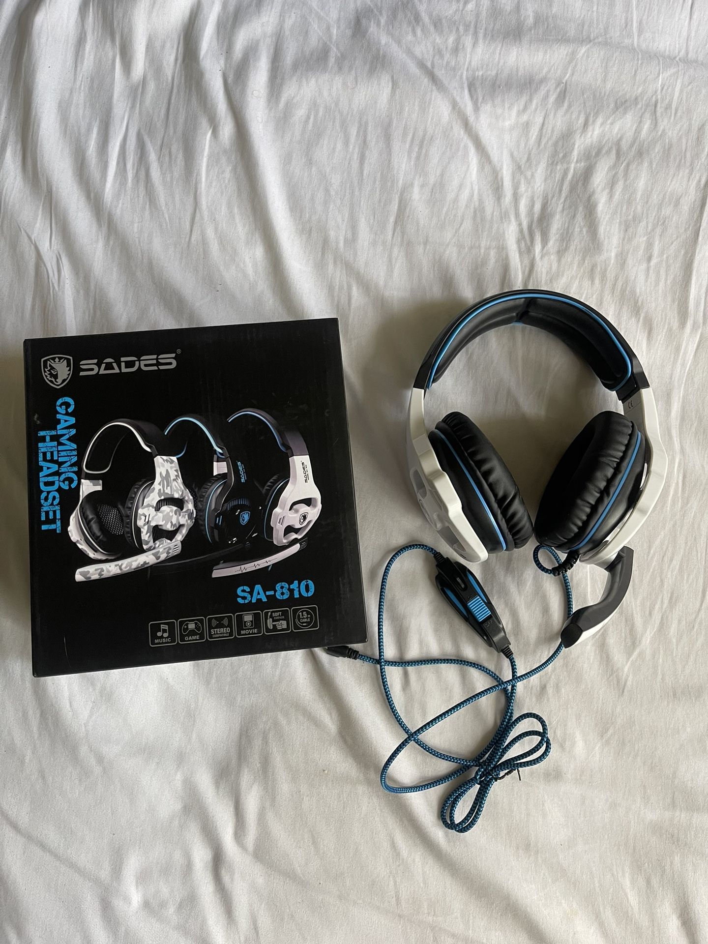 Sades Gaming Headset SA810 for Sale in San Diego CA OfferUp