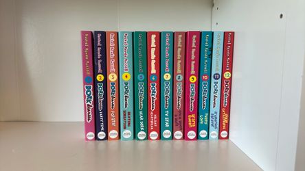 1-12 Dork diaries books