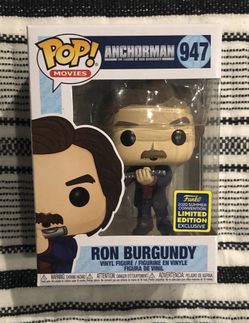 Funko POP! Ron Burgundy: Anchorman SDCC 2020 Exclusive