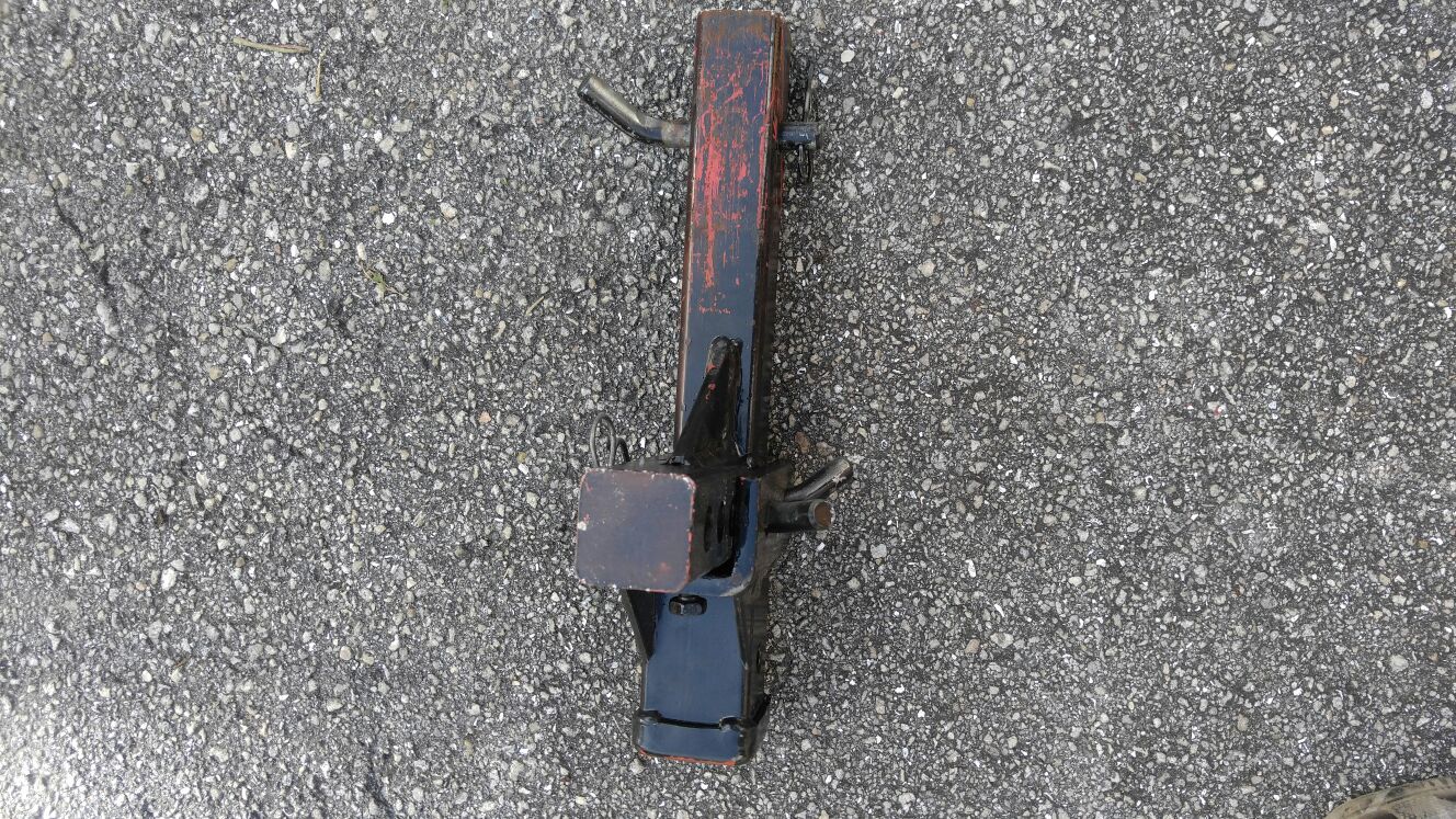 Heavy duty trailer hitch
