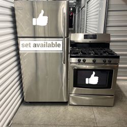 STOVE & FRIDGE STAINLESS STEEL IN STOCK