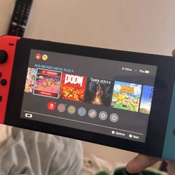 Nintendo Switch with 64gb sd card