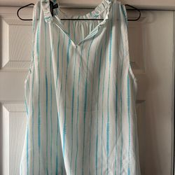 Banana Republic sleeveless women’s blouse size L