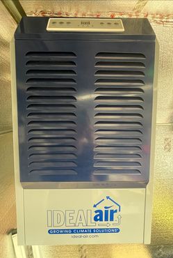 NEW Ideal Air Dehumidifier Model No. 701600 Growing Climate Solutions Model # 701600 Digital Display Sunlight Supply Inc Grow Room 190 pints