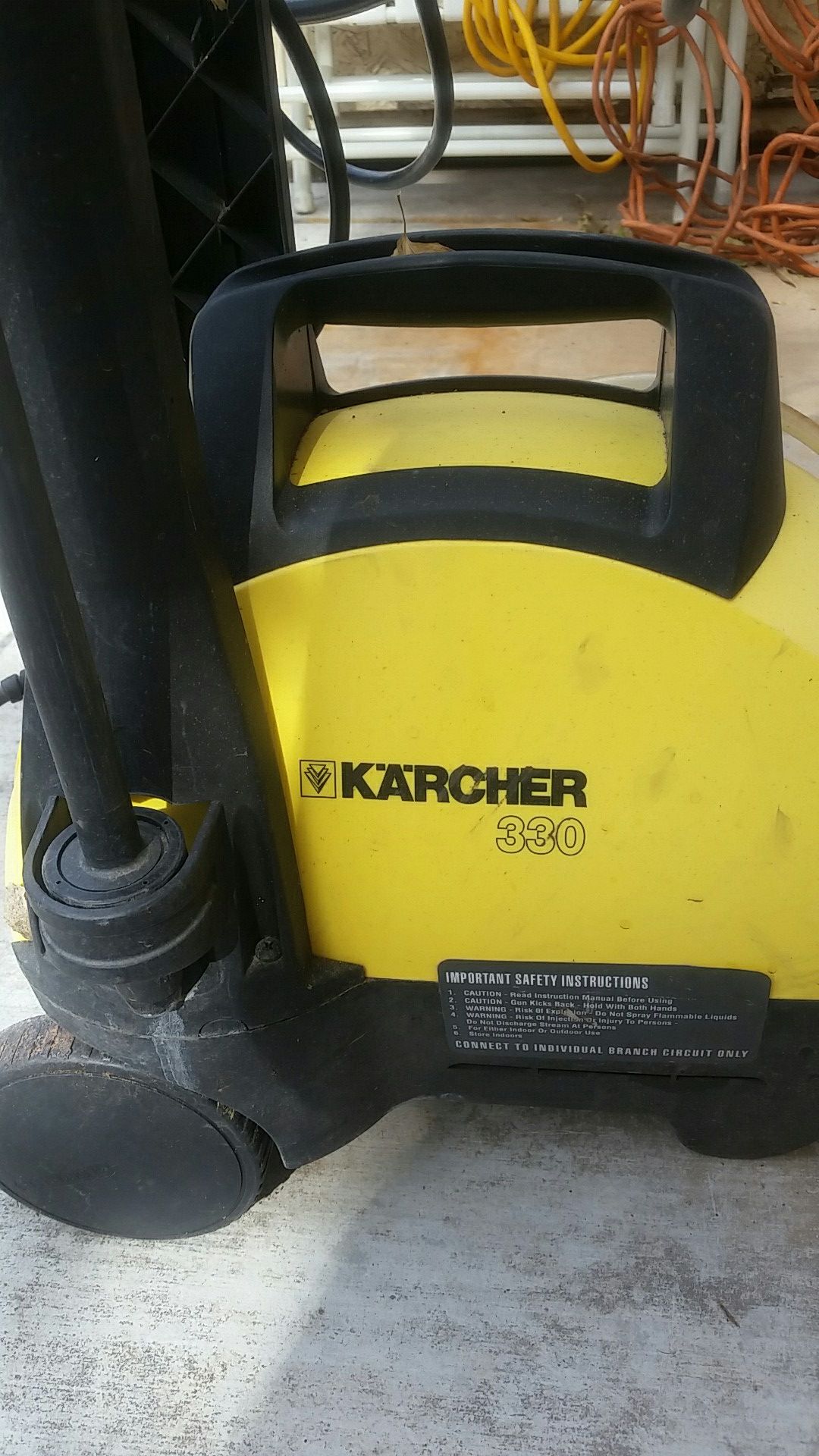 Karcher pressure washer 330