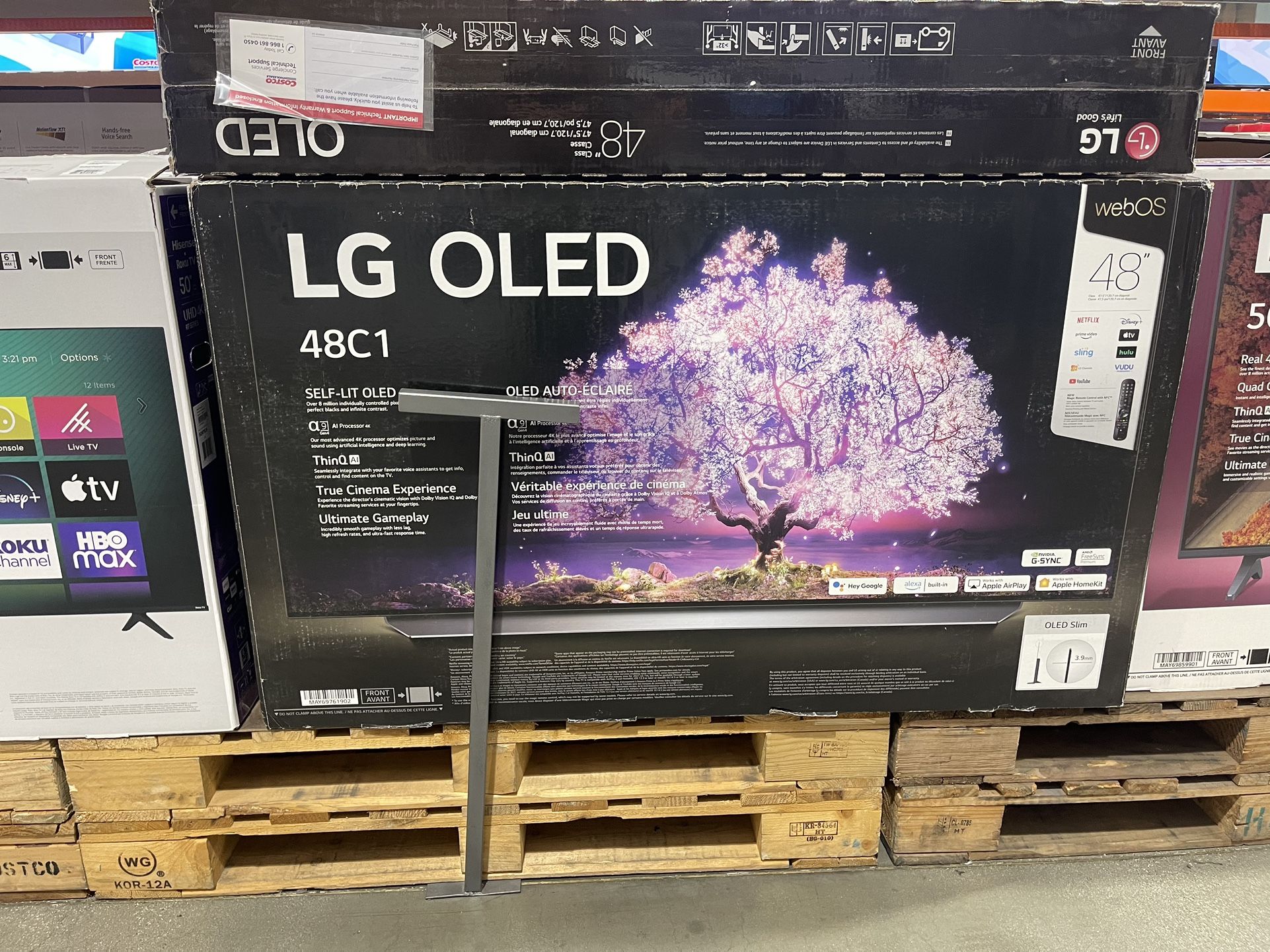 48” LG OLED C1 4K Smart TV