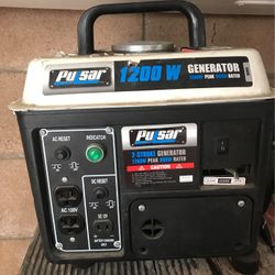 1200w Generator  Marca  Pulsar 