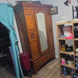 Oak Armoire