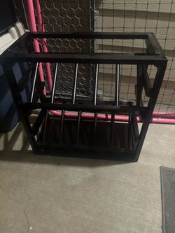 Great moving deal black wood wine 🍷 rack