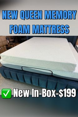 NEW QUEEN MEMORY FOAM MATTRESS