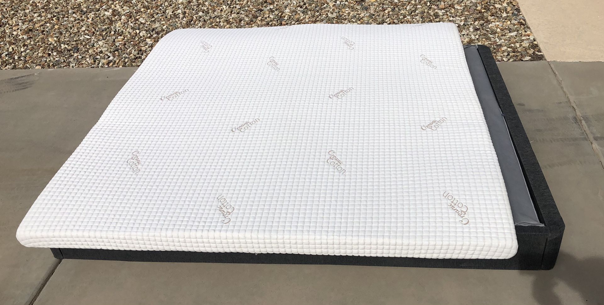 🟢 RV MOTORHOME KING SIZE MATRESS TOPPER CUSTOM MADE TO FIT MOTORHOME MATTRESS - PAID OVER $600 ASKING $300