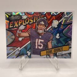Rome Odunze Explosive Rookie Case Hit SSP