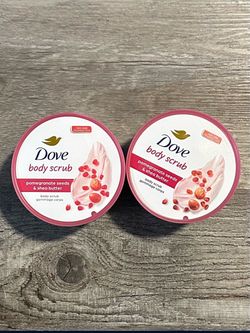 Dove Pomegranate Seeds & Shea Butter Body Scrub 10.5 Oz $6 Each