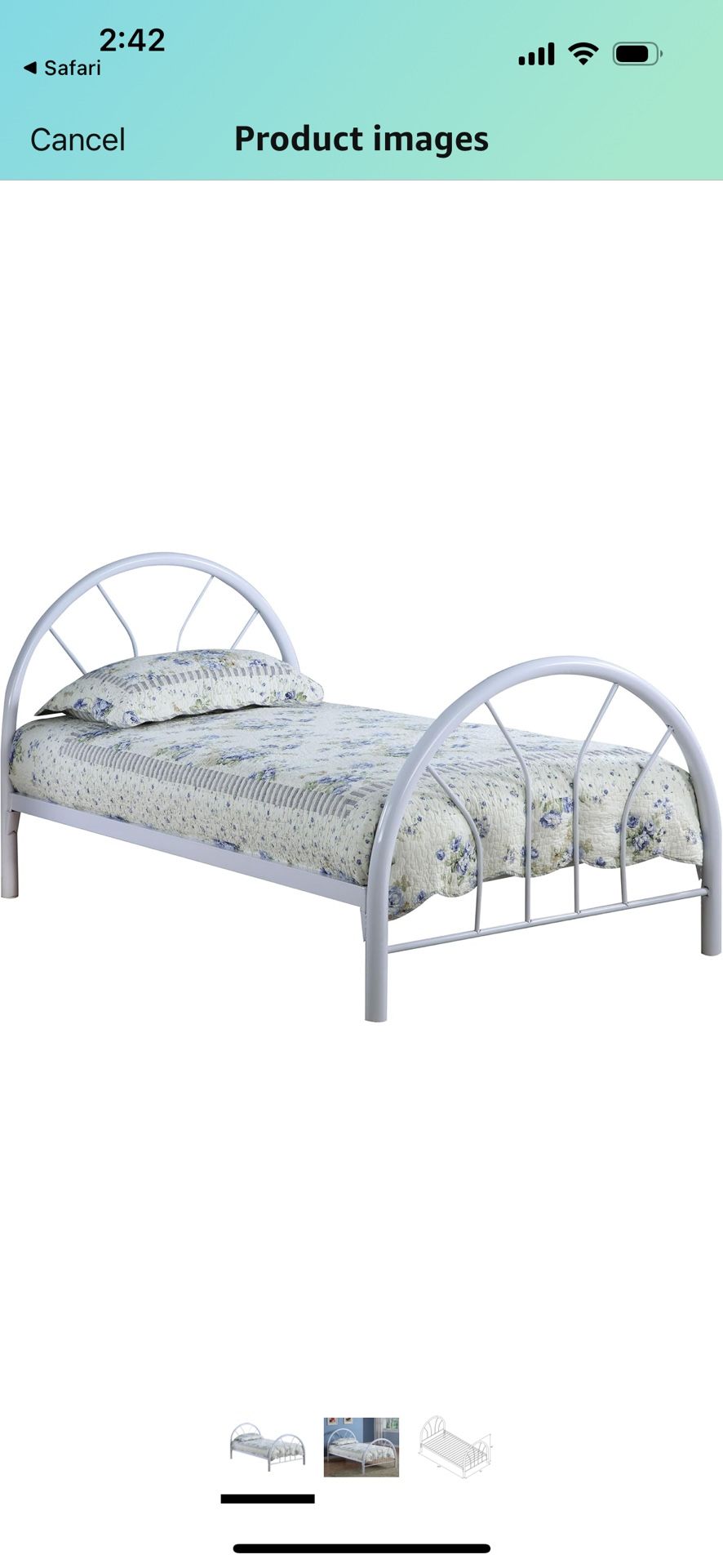 Full Size Bed Frame And Mattress