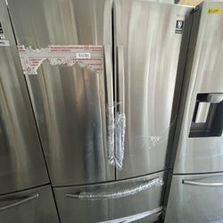 Samsung French Door In Stainless Steel New Open Box No Water
