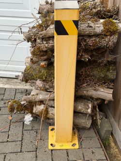 Square Safety Bollard