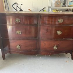 Antique Dresser And Chest 