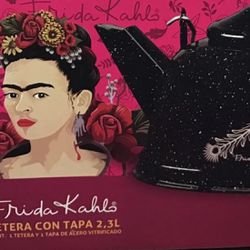 Frida Kahlos  Black Teapot  Beautiful 