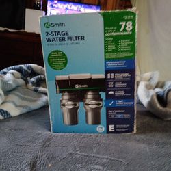 Two Stage water filter by a o company