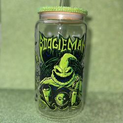 Oogie Boogie glass cup