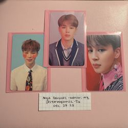 BTS Jimin Love Yourself HER Photocard Set | Ver S F L | Official PCs